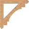 Ekena Millwork Merced Arts & Crafts Smooth Bracket, Western Red Cedar, 5 1/2"W x 48"D x 48"H BKT06X48X48MRC03SWR - alternate 3